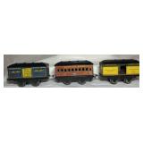 American Flyer O Tinplate Train Cars