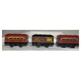 American Flyer Tinplate Train Cars