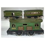 Ives Locomotive 3258 & Passenger Cars
