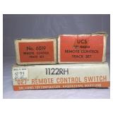 Lionel Remote Control Track Set BOXES ONLY