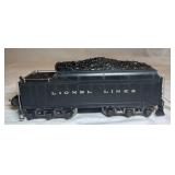 Lionel Lines 226W O Gauge Tender 12 wheel