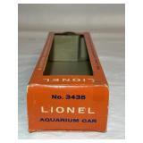 Lionel #3435 Aquarium Car BOX ONLY