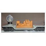 Lionel 3520 Drop Center Search Light Flat Car O Ga