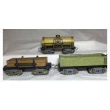 American Flyer Tinplate Train Cars