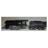American Flyer O Locomitive 3304 & Tender 0-4-0