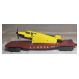 Lionel Car Hauler W/Plane 6801 O Gauge