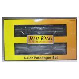 Rail King Trains NYC 4 Car Passenger Set