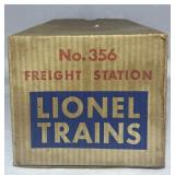 Lionel #356 Freight Station BOX ONLY