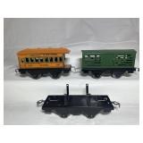 American Flyer Tinplate Train Cars