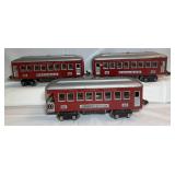 Lionel Passenger Cars 610-612 O Gauge