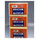 Lionel California Zephyr Pass Cars BOXES ONLY (3)