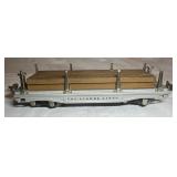 Lionel O Gauge 811 Flat Car Lumber Load