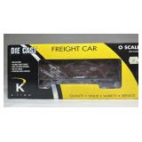 K-Line Trains Cast 2-Bay Hopper O Guage