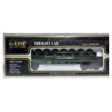 K-Line Kennecott Copper Flat Car W/Wheels