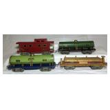 American Flyer Tinplate Train Cars