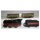 Ives Tinplate Locomotive & Tender #1507 Set
