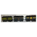 American Flyer Tinplate Train Cars