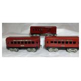 American Flyer Tinplate Train Cars