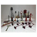 Lionel, AF, Marx Train Track Signs,Street Lights