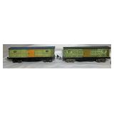 Ives Tinplate Train Cars