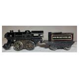 American Flyer Cast Iron Windup & Tender