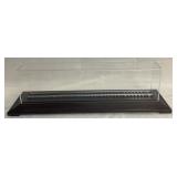 24"W "O" Gauge Acrylic Display Case for Locomotive