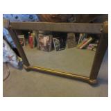 Mid Century wall mirror from London seashell