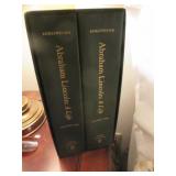 Burlingame Abraham Lincoln A Life 2 vol 1st ed  w/