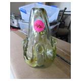 Mid Century blown glass bud vase