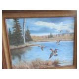 Alma Larsen (Lykke) (WI/CA 1896-1993) Ducks