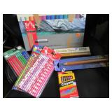 Neoart pastels, pencils, crayons