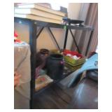 Lightweight metal 2 tier shelf/plant stand