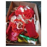 Vintage Tupperware cookie cutters, long handled