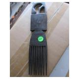 Benin African loom comb
