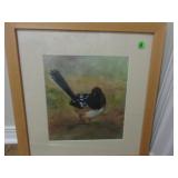 Brenda Cunningham (WA) Spotted Towhee water-