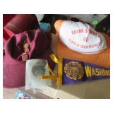 Little League pins, Frank Sinatra 40 year cap, U