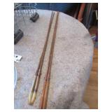 2 stick rifle shooting sticks (rests)