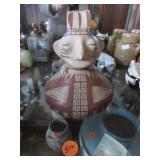 Mata Ortiz effigy form cup