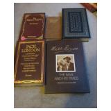Lether and faux leather bound books: Jack London