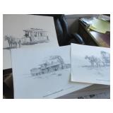 4 Gib Herrick prints: The Delta King of Sacramento