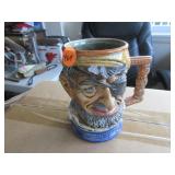 Capo di Monte Pirate beer mug