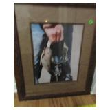 Color photograph Garcia Spurs in Hand, signed