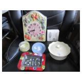 Ceramic wall clock (Italy) Wedgwood Collector