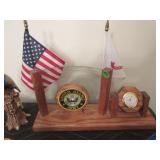 US Army desk clock display