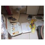 Japanese Brush Painting book, artist board, oil