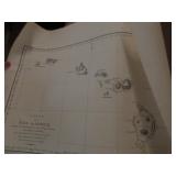 1958 ltd ed print of Carte des Iles Sandwich by