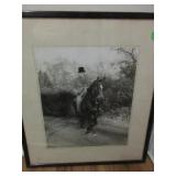 Photo of Winston Churchill on Horseback