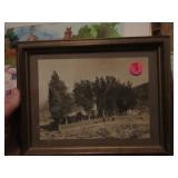 Framed photo Harris Home Virginia City, Nevada