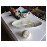 Wedgwood majolica open sugar bowl, CRE Irish