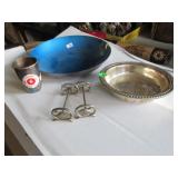 2 duck theme knife rests, Chicago Fire Dept shot